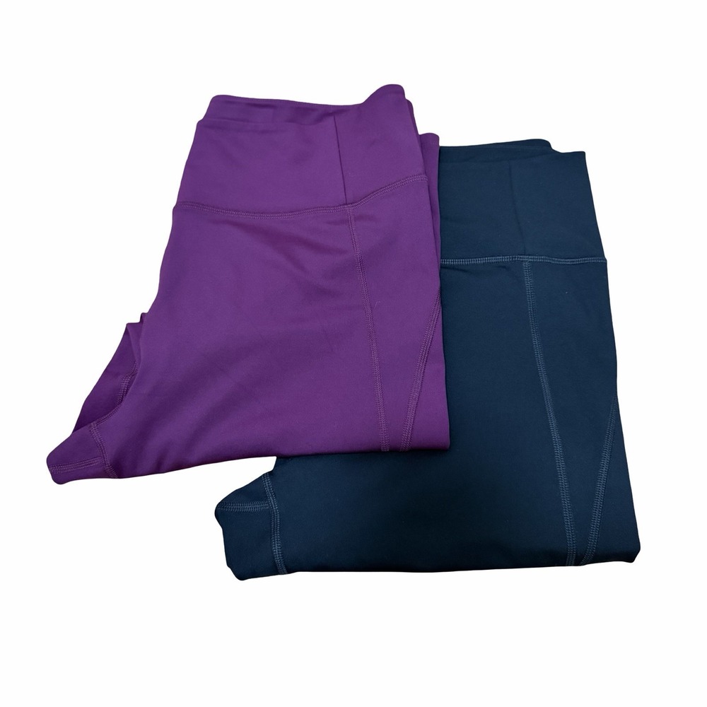 Girlfriend Collective Womens Athletic Cropped Leggings Size‎ XXL - Bundle of 2
